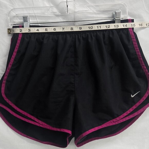 Nike Tempo Dri-FIT Women’s Running Shorts Black Pink Trim Size Large - Picture 8 of 13